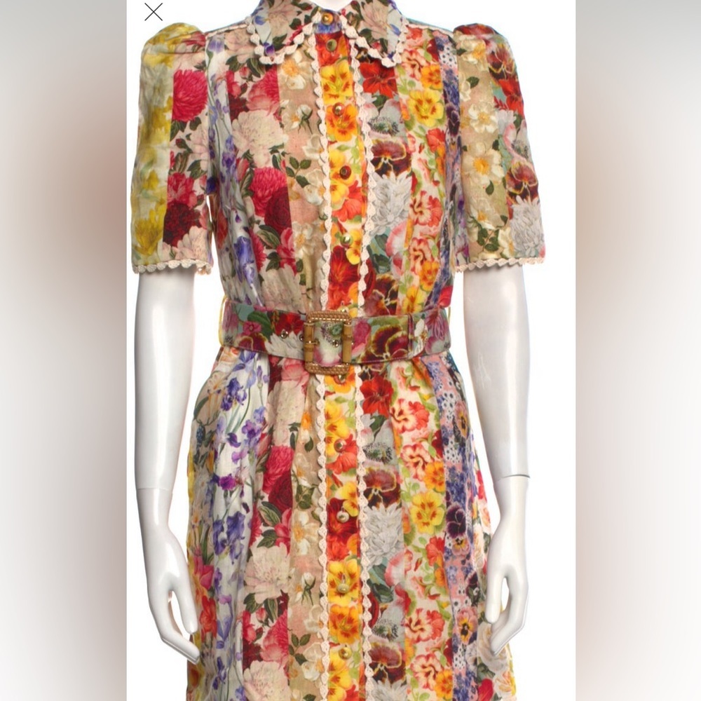 Zimmermann Wonderland Dress Size XS (AU size 0, US size 2) - Picture 4 of 11